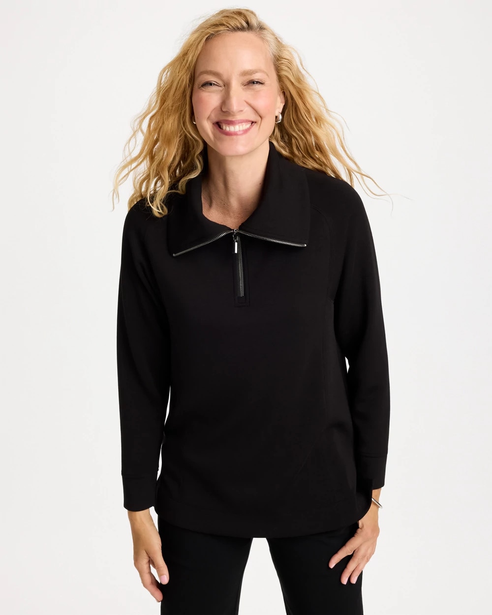 ジェンコ Zenergy® Soft Half-Zip Tunic | Chico's